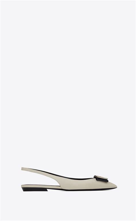 slingbacks ysl|YSL anais slingback beige.